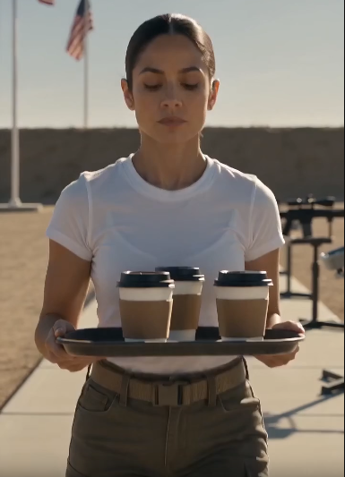 THEY SAW A WAITRESS TO HUMILIATE—BUT THEY NEVER SAW THE WOUNDED HERO HIDING BEHIND HER SILENCE.