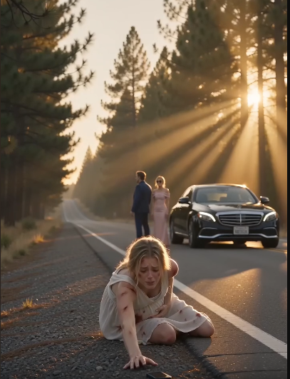 Full: HER HUSBAND LEFT HER BLEEDING ON AN EMPTY HIGHWAY—BUT HE FORGOT HER BROKEN PHONE COULD STILL CALL 911.