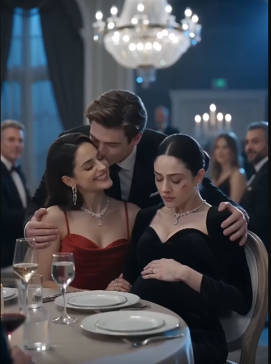 HE BROUGHT HIS MISTRESS TO DINNER TO REPLACE HIS PREGNANT WIFE—BUT THE CAKE EXPOSED A PLAN FAR DARKER THAN CHEATING.
