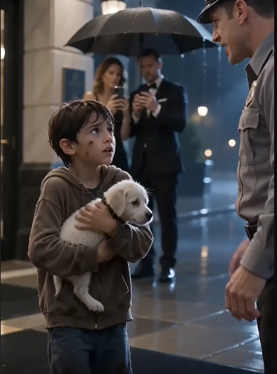 THE HOTEL GUARD THREW A BAREFOOT BOY INTO THE RAIN—THEN THE PRESIDENT REALIZED HE WAS CARRYING A MESSAGE FROM HER MISSING DAUGHTER.
