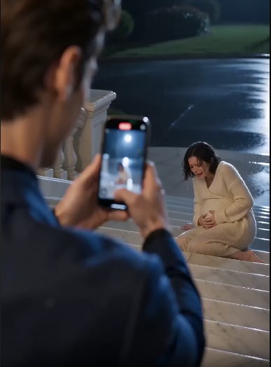 HE FILMED HIS PREGNANT WIFE CRYING IN THE RAIN—NEVER REALIZING HE WAS RECORDING THE END OF HIS OWN FREEDOM.