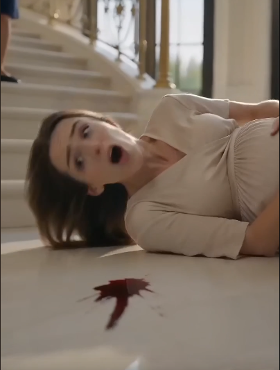 Full Part: He pushed her down the stairs and everyone thought he wanted to kill her… until an arrow revealed the true monster