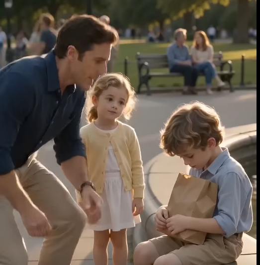 Una simple pregunta de una niña cambió el destino de una familia para siempre.  “¿Papá… por qué ese niño se parece tanto a mí?”