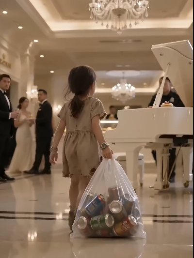 Full : THE GIRL COLLECTING EMPTY CANS WALKED INTO A LUXURY HOTEL—AND LED A BROKEN MAN BACK TO THE FAMILY HE THOUGHT HE HAD LOST.