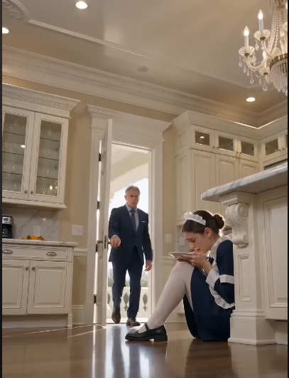 Full: THE MILLIONAIRE FOUND HIS MAID EATING SCRAPS OFF THE FLOOR—THEN HE LEARNED WHO HAD BEEN STEALING FROM HER