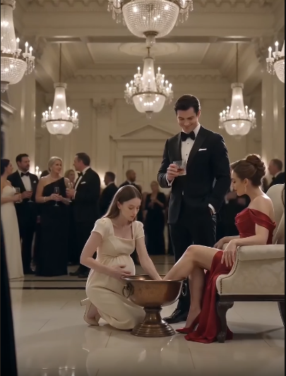 Full: SHE KNELT TO WASH HER HUSBAND’S MISTRESS’S FEET