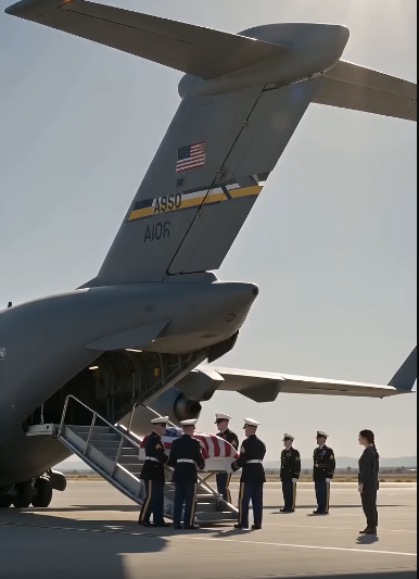 A LITTLE BOY ASKED IF HIS DADDY COULD WAKE UP, BUT THE ANSWER BROKE EVERY HEART ON THAT RUNWAY.
