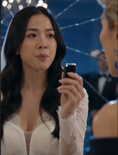 Full: SHE WAS SHOVED INTO A GLASS DOOR AT HER OWN WEDDING—BUT THE BOUQUET IN HER HAND WAS RECORDING EVERYTHING.