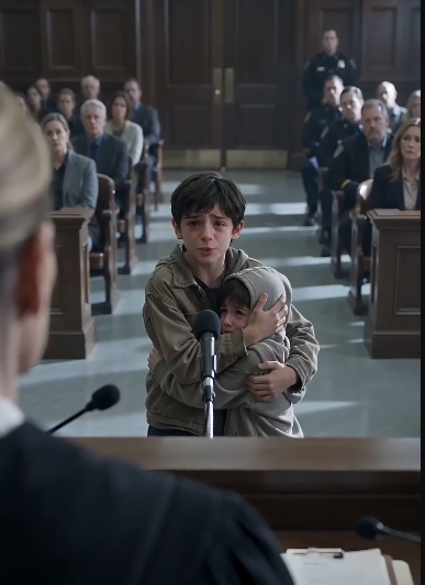 THE JUDGE WAS READY TO SEPARATE TWO BROTHERS… UNTIL ONE LITTLE BOY SAID THE WORDS THAT BROKE THE WHOLE COURTROOM.