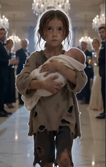 A HOMELESS GIRL WALKED INTO A LUXURY WEDDING WITH A NEWBORN… AND TURNED THE BRIDE’S PERFECT DAY INTO THE TRUTH SHE COULDN’T ESCAPE.