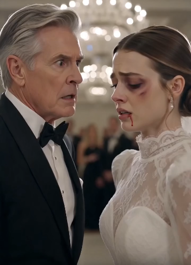 SHE STOOD AT THE ALTAR WITH A BRUISE BENEATH HER VEIL—AND EVERYONE MISTOOK HER SILENCE FOR HAPPINESS.