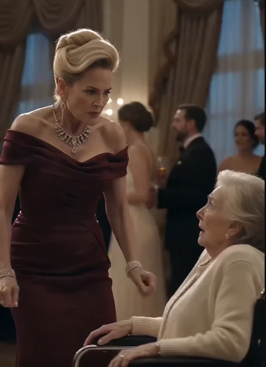 SHE RAISED HER HAND TO A HELPLESS OLD WOMAN—BUT THE MAID SHE LOOKED DOWN ON WAS THE ONLY PERSON BRAVE ENOUGH TO STOP HER.